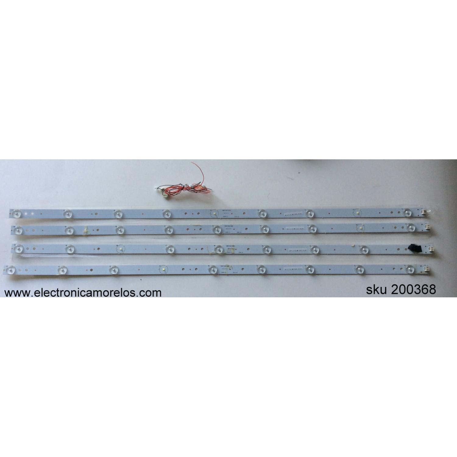 KIT DE LED PARA TV / SAMSUNG LTA320WT-L05 / 140729-12K32-JMD-J9-11-B / GKB7.820.3806 / MODELO VX32LHDTV10A